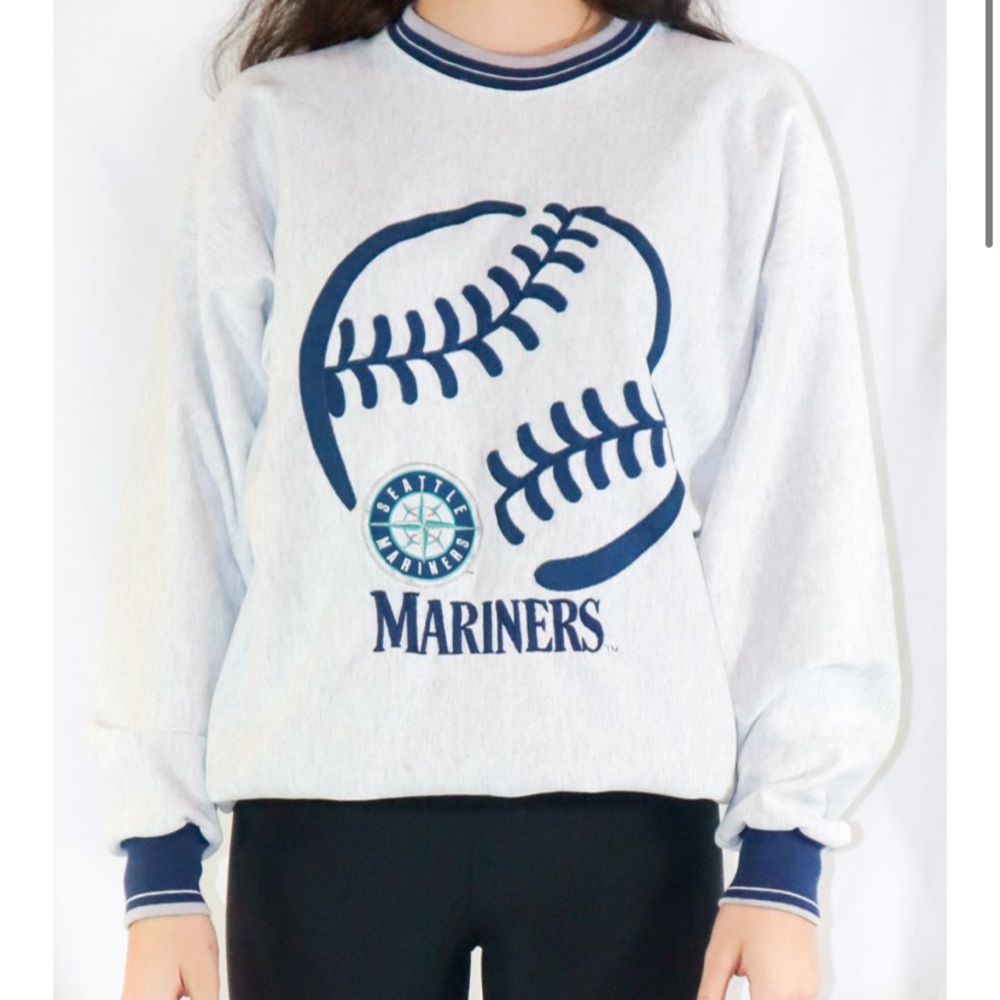 Vintage 90s Seattle Mariners Baseball Crewneck